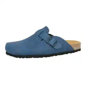 Clogs Lico Pantolette Bioline Clog Herren Clog, Blau, 39 EU