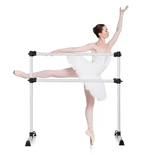 Ballettstange DREAMADE Höhenverstellbar, Ballet Bar aus Eisen