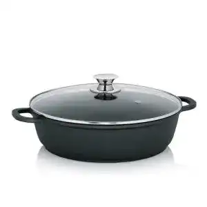 Servierpfanne 32 cm kela Servierpfanne Kerros Aluminium 9cm
