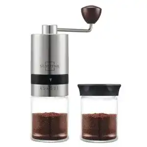 Hand-Kaffeemühle SILBERTHAL Manuell, verstellbarer Mahlgrad