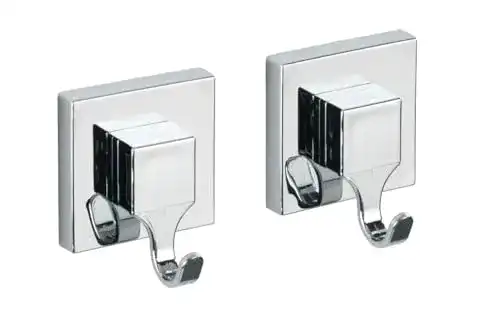 Saughaken WENKO Vacuum-Loc® Wandhaken Quadro, 2er Set