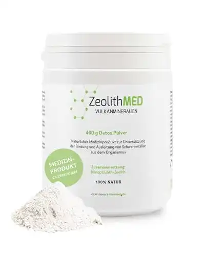 Die beste Zeolith-Pulver ZeolithMED Vulkanmineralien Zeolith MED Detox 2026 Test Bestseller Zeolith-Pulver ZeolithMED Vulkanmineralien Zeolith MED Detox