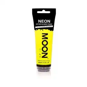 Bodypainting-Farbe Moon Glow Große 75ml Intensiv Gelb