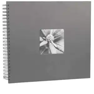 Fotoalbum Hama Jumbo 36×32 cm (Spiral-Album grau