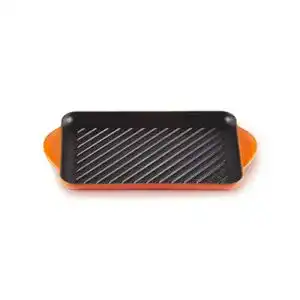 Le-Creuset-Grillpfanne LE CREUSET rechteckig, 33 x 22 cm