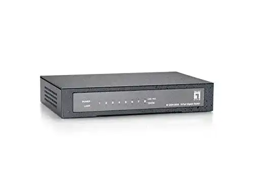 Levelone-Switch LevelOne Switch 8X GE GSW-0809