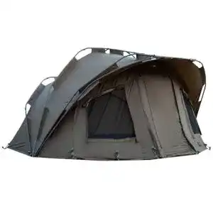 Angelzelt MK-Angelsport “Fort Knox 2 Personen Zelt Karpfenzelt komplettes Set inkl. Gummihammer