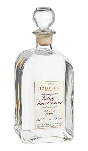 Kirschwasser Höllberg Original Gebirgs- Carré 43% Vol.