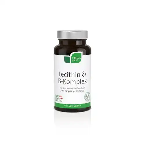 Die beste Lecithin-Kapseln NICApur Lecithin & B-Komplex, 60 Kapseln 2026 Test Bestseller Lecithin-Kapseln NICApur Lecithin & B-Komplex, 60 Kapseln
