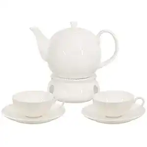 Teeservice Buchensee aus Fine Bone China Porzellan