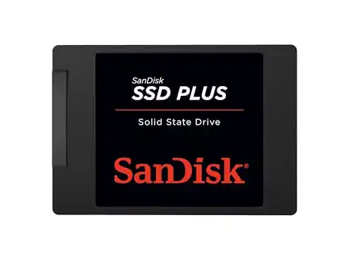 SSD (2TB) SanDisk PLUS 2 TB SATA III 2,5 Zoll Interne SSD