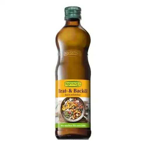 Frittieröl Rapunzel Brat- und Backöl, 1er Pack (1 x 0,50l) – Bio