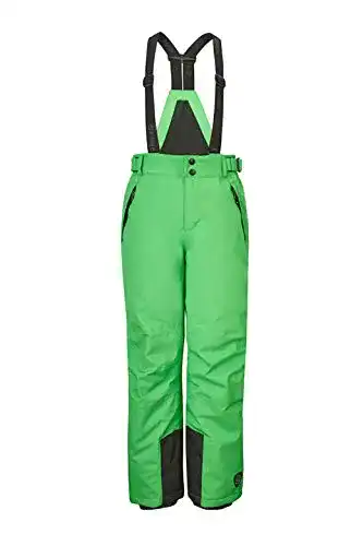 Schneehose Kinder Killtec Jungen Gauror Jr Skihose, Grün ,128 (XS)