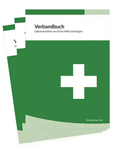 Verbandbuch SellerRocket 3er SET, Unfallbuch Stand 2022