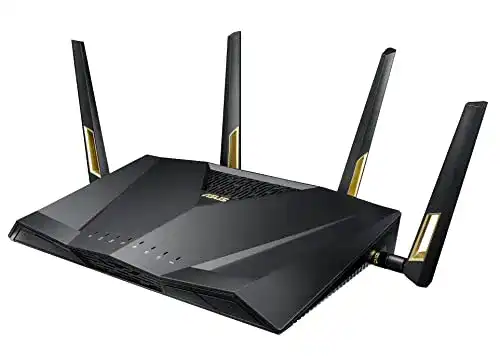 WiFi-6-Router ASUS RT-AX88U Gaming Router, Ai Mesh WLAN