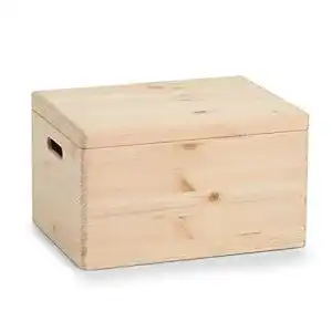 Holzkiste mit Deckel ZELLER PRESENT SCHÖNER LEBEN.
