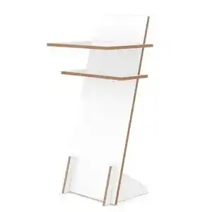 Stehpult Tojo Pult, höhenverstellbar, 120 cm x 50 cm, Weiß