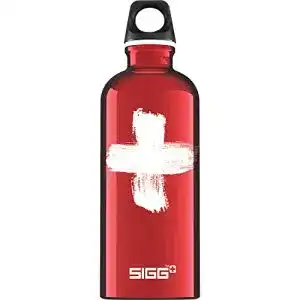 Alu-Trinkflasche SIGG Swiss Red Trinkflasche (0.6 L), schadstofffrei
