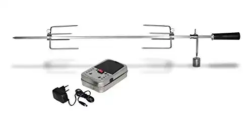 Drehspieß Enders Grillspieß Set für BBQ Gasgrills Boston, Edelstahl