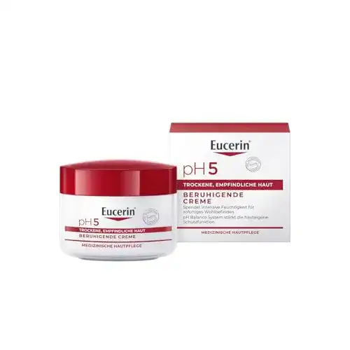 Eucerin-Gesichtscreme Eucerin pH5 Creme beruhigt, 75 ml