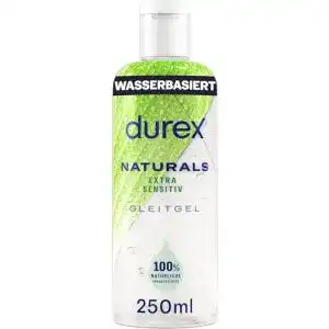 Gleitgel-auf-Wasserbasis Durex Naturals Gleitgel 250ml