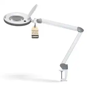 Lupenleuchte Lumeno dimmbare LED Serie 851X mit großer 152mm