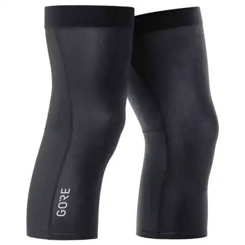 Kniewärmer GORE WEAR Unisex Fahrrad-Knielinge, XS-S, Schwarz