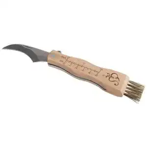 Pilzmesser Esschert Design mit Pinsel, mit Borsten, mit Lineal