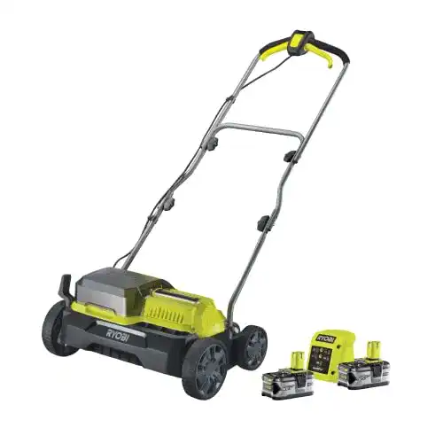 Akku-Vertikutierer Ryobi RY18SFX35A-240 18V mit 2 Akkus