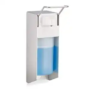 Desinfektionsspender 500ml Relaxdays Eurospender, weiß