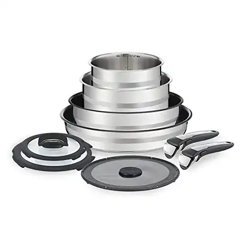 Tefal-Töpfe Tefal Ingenio by Jamie Oliver 9-Teiliges Set L95691