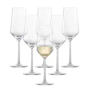 Sektgläser Schott Zwiesel 112415 Serie Pure 6-teiliges Sektglas Set