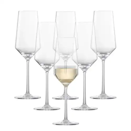 Sektgläser Schott Zwiesel 112415 Serie Pure 6-teiliges Sektglas Set