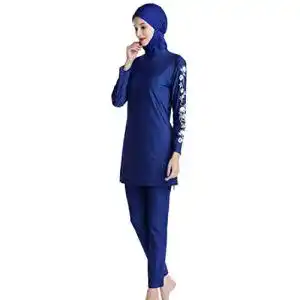 Burkini YEESAM Muslimische Badeanzug für Damen Mädchen