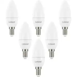 LED-E14-Kaltweiß Linkind LED E14 B35 Kerzenlampe 4.9W