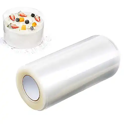 Tortenrandfolie Heatigo, 15cm x 10m Transparent Rolle