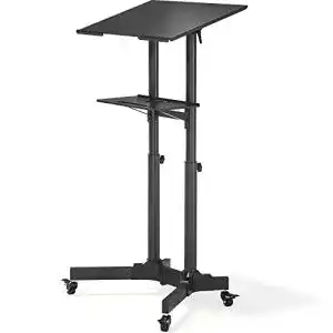 Stehpult BONTEC Höhenverstellbar Laptoptisch mit Rollen