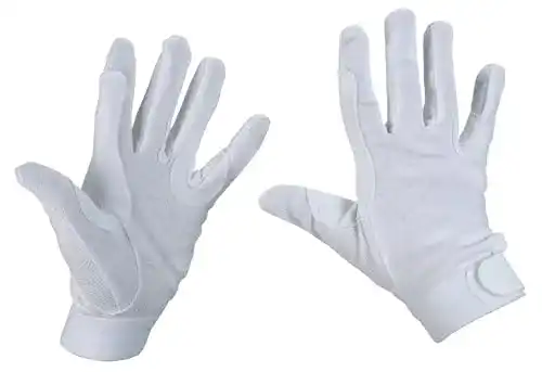 Reithandschuhe Kerbl , Jersey-Baumwolle Handschuhe Noppen