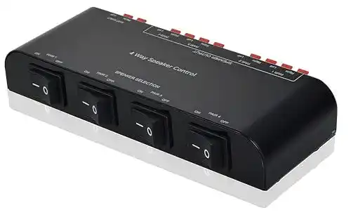 Lautsprecher-Umschalter ADWITS 4-Kanal Lautsprecher Switcher