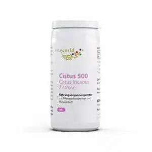 Cistus-Kapseln Vita World Cistus 500 Cistus Incanus Zistrose