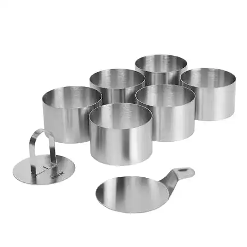 Dessertringe STONELINE und Speiseringe, Ring Set klein, 8-teilig