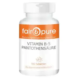Vitamin B5 Fair & Pure Tabletten 200mg Pantothensäure