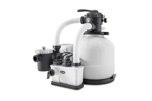 Salzelektrolyseanlage Intex – 230 V Sandfilterpumpe & Saltwater