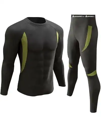 Funktionsunterwäsche Herren UNIQUEBELLA Thermo Set