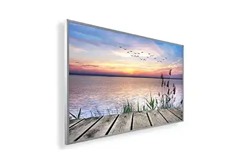Infrarotheizung 500 Watt Könighaus Fern, Bildheizung in HD