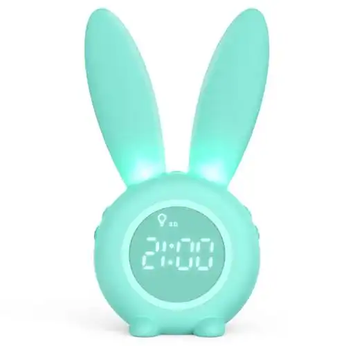 Kinderwecker Homealexa Kinder Lichtwecker Cute Rabbit