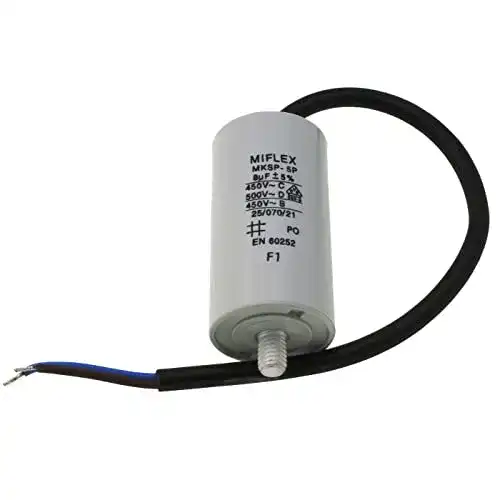 Anlaufkondensator MIFLEX Motorkondensator 8µF 450V