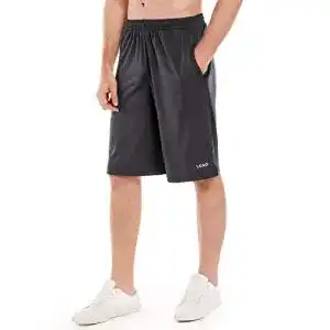 Basketball-Shorts LEAO Herren mit Reißverschlusstaschen