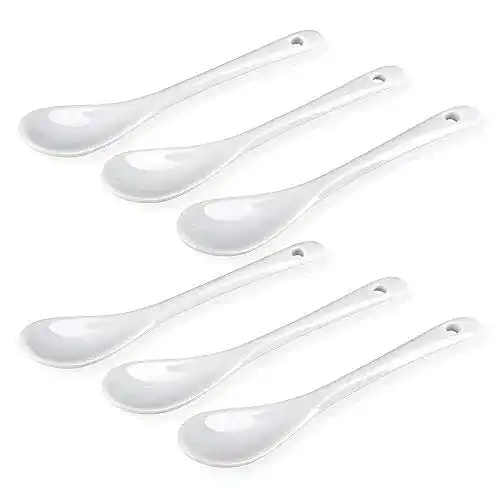 Die beste Eierlöffel Schramm ® 6 Stück Porzellan weiss Eier Löffel 2026 Test Bestseller Eierlöffel Schramm ® 6 Stück Porzellan weiss Eier Löffel