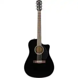 Fender-Gitarren Fender, Gitarre CD-60SCE Schwarz